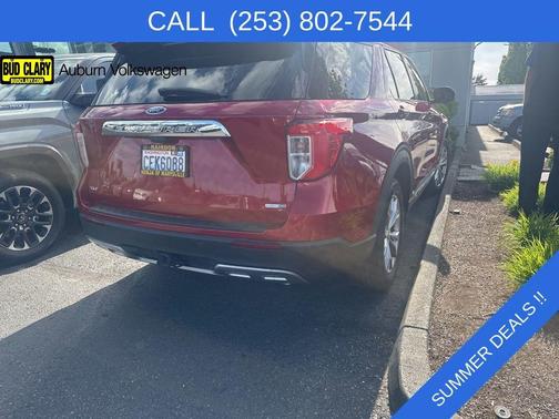 Red Metallic 2020 Ford Explorer XLT