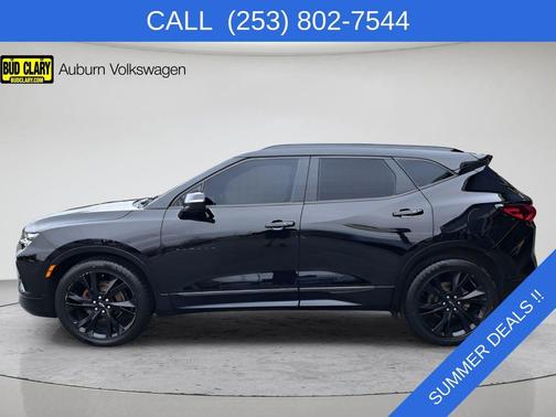 Black 2020 Chevrolet Blazer RS