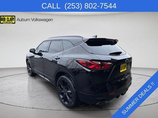 Black 2020 Chevrolet Blazer RS