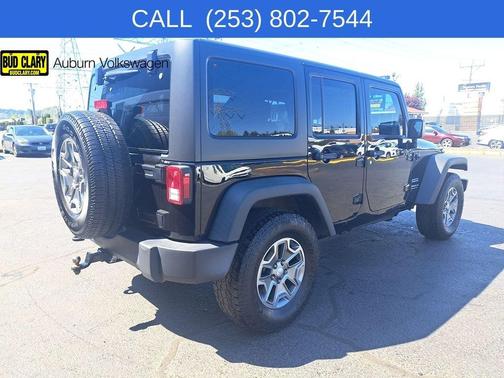 Black Clearcoat 2016 Jeep Wrangler Unlimited Sport