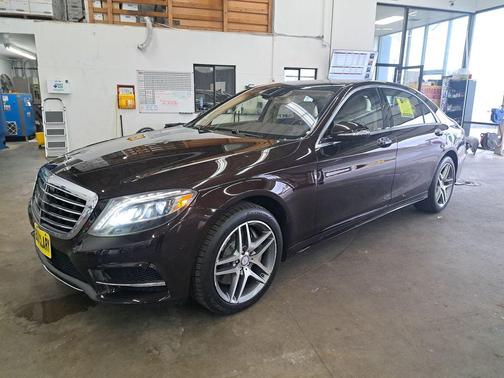 Black 2014 Mercedes-Benz S-Class S 550 4MATIC