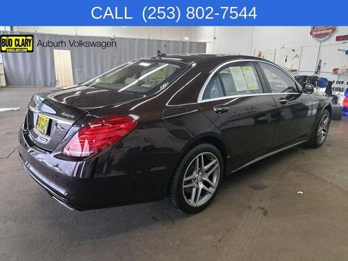 Black 2014 Mercedes-Benz S-Class S 550 4MATIC
