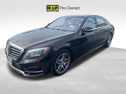 Black 2014 Mercedes-Benz S-Class S 550 4MATIC