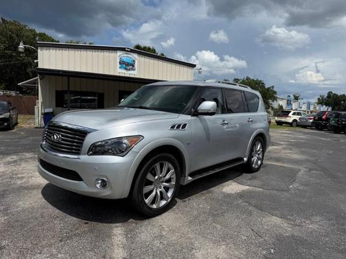 Liquid Platinum 2014 INFINITI QX80 Base
