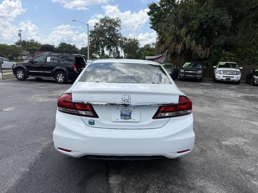 Taffeta White 2013 Honda Civic EX
