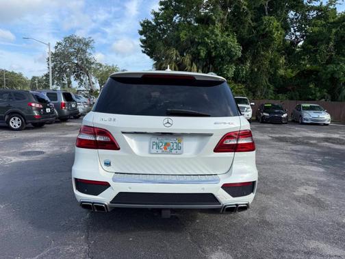 White 2014 Mercedes-Benz M-Class ML 63 AMG