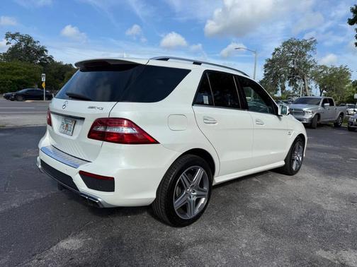 White 2014 Mercedes-Benz M-Class ML 63 AMG