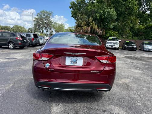 Red 2015 Chrysler 200 C