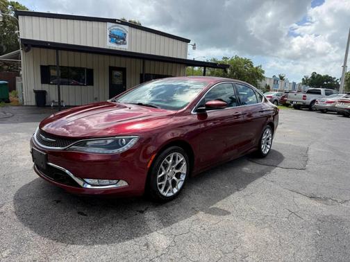 Red 2015 Chrysler 200 C