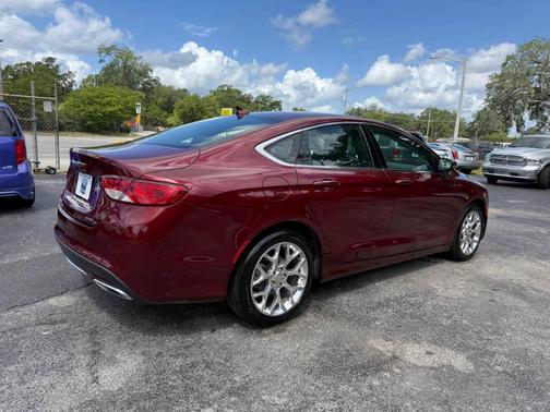 Red 2015 Chrysler 200 C
