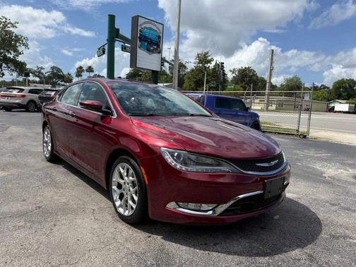 Red 2015 Chrysler 200 C