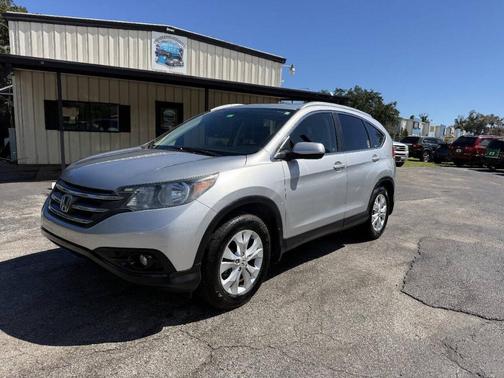 Alabaster Silver Metallic 2012 Honda CR-V EX-L