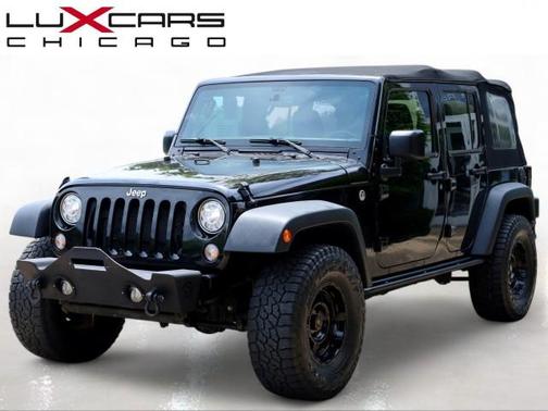 Black Clearcoat 2017 Jeep Wrangler Unlimited Sport