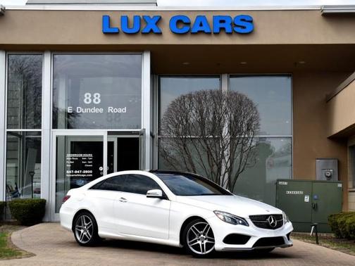 Polar White 2017 Mercedes-Benz E-Class 4MATIC