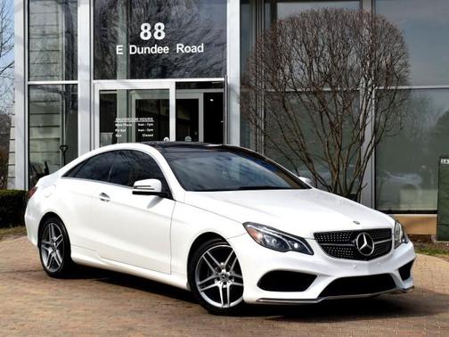 Polar White 2017 Mercedes-Benz E-Class 4MATIC