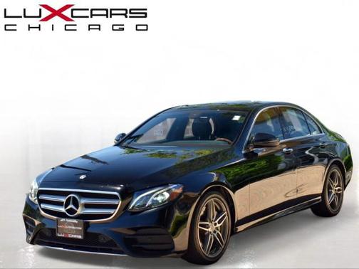 Black 2018 Mercedes-Benz E-Class 4MATIC