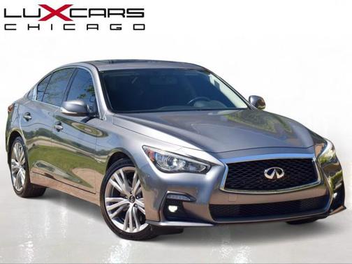 Graphite Shadow 2018 INFINITI Q50 3.0t Sport