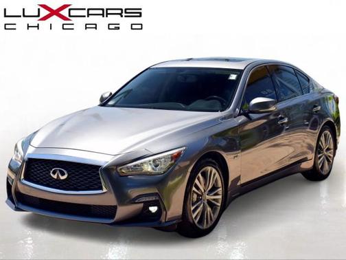 Graphite Shadow 2018 INFINITI Q50 3.0t Sport