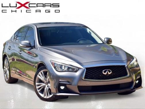 Graphite Shadow 2018 INFINITI Q50 3.0t Sport