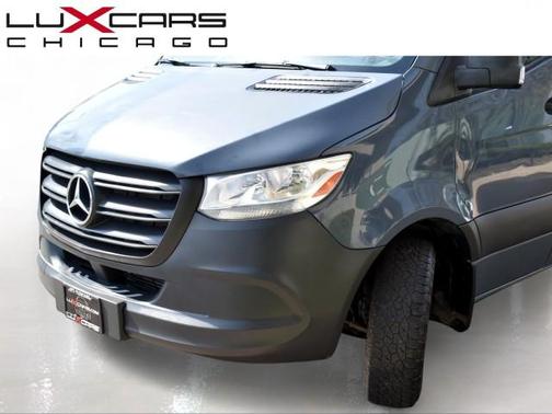 Blue Grey 2019 Mercedes-Benz Sprinter 3500 High Roof