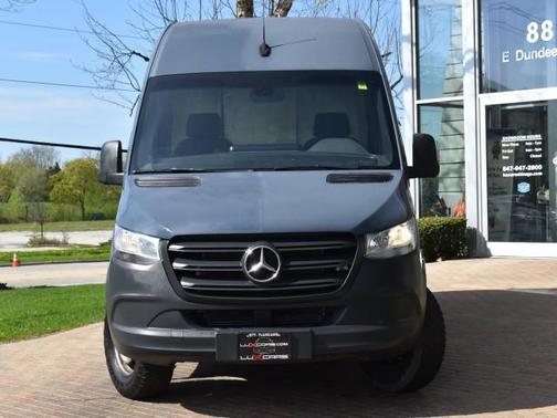 Blue Grey 2019 Mercedes-Benz Sprinter 3500 High Roof