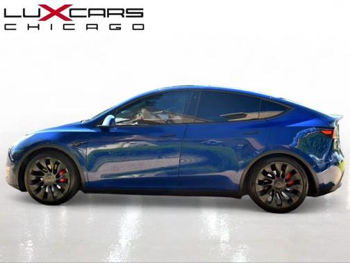 Deep Blue Metallic 2020 Tesla Model Y Long Range Dual Motor All-Wheel Drive