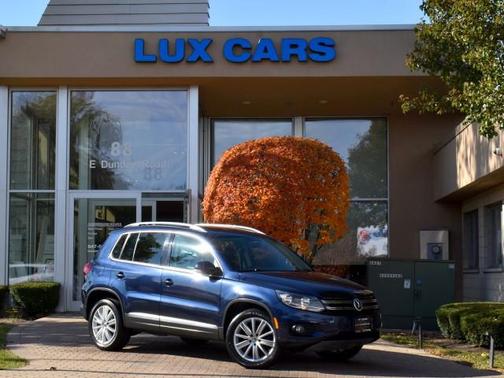 Night Blue Metallic 2015 Volkswagen Tiguan 4MOTION Auto SEL