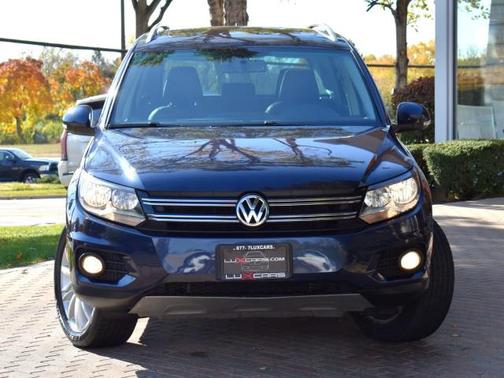 Night Blue Metallic 2015 Volkswagen Tiguan 4MOTION Auto SEL
