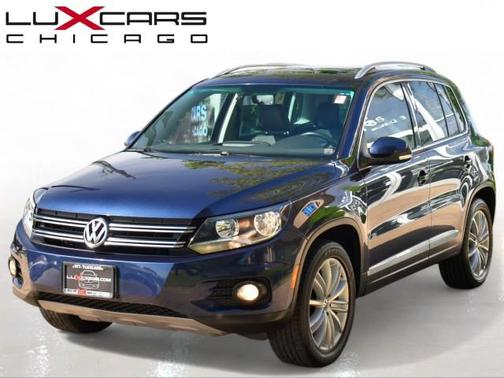Night Blue Metallic 2015 Volkswagen Tiguan 4MOTION Auto SEL