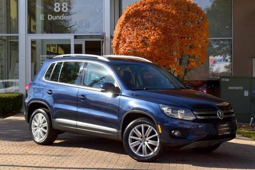 Night Blue Metallic 2015 Volkswagen Tiguan 4MOTION Auto SEL