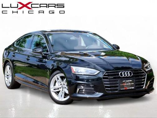 Brilliant Black 2019 Audi A5 45 Premium