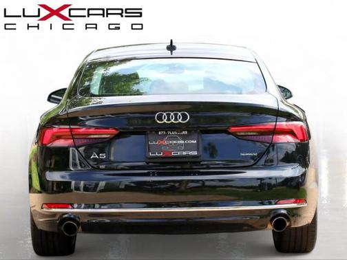 Brilliant Black 2019 Audi A5 45 Premium
