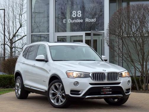 Mineral White Metallic 2016 BMW X3 xDrive28i