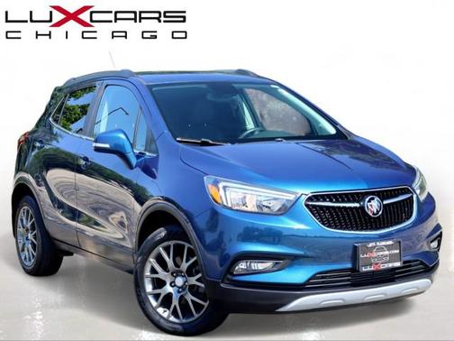 Deep Azure Metallic 2019 Buick Encore Sport Touring