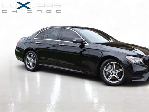 Black 2017 Mercedes-Benz E-Class 4MATIC