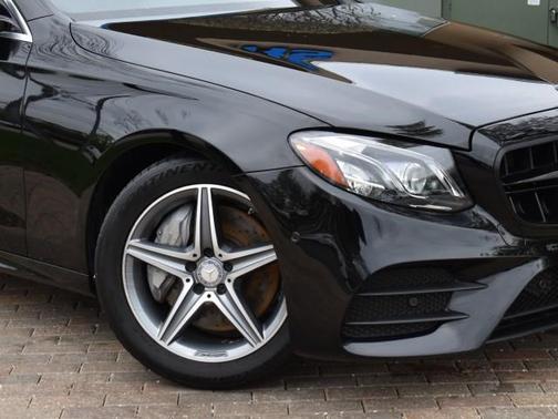 Black 2017 Mercedes-Benz E-Class 4MATIC
