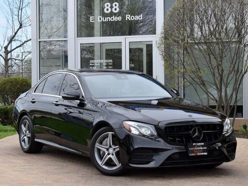 Black 2017 Mercedes-Benz E-Class 4MATIC