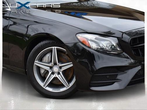 Black 2017 Mercedes-Benz E-Class 4MATIC