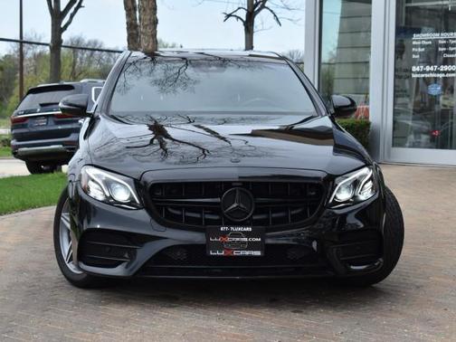 Black 2017 Mercedes-Benz E-Class 4MATIC