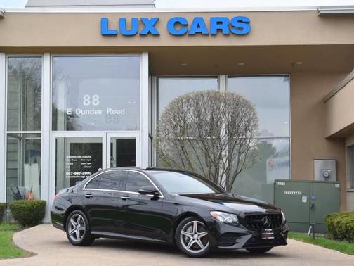 Black 2017 Mercedes-Benz E-Class 4MATIC