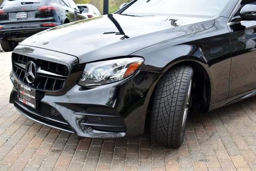 Black 2017 Mercedes-Benz E-Class 4MATIC
