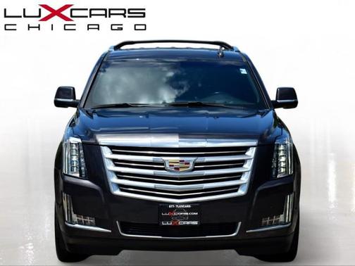 Dark Granite Metallic 2017 Cadillac Escalade Platinum