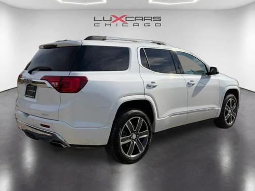 White Frost Tricoat 2018 GMC Acadia Denali