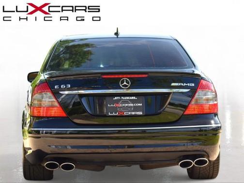 Black 2007 Mercedes-Benz E-Class E 63 AMG