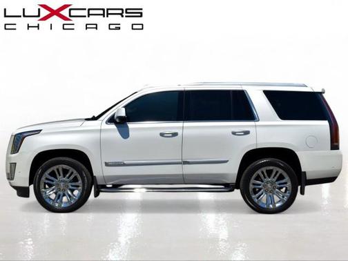 Crystal White Tricoat 2018 Cadillac Escalade Luxury