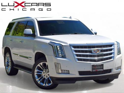 Crystal White Tricoat 2018 Cadillac Escalade Luxury
