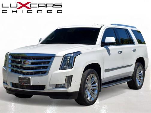 Crystal White Tricoat 2018 Cadillac Escalade Luxury