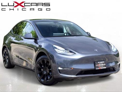 Midnight Silver Metallic 2020 Tesla Model Y Long Range Dual Motor All-Wheel Drive