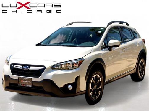 Crystal White Pearl 2023 Subaru Crosstrek Premium