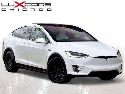 Pearl White Multi-Coat 2021 Tesla Model X Long Range Dual Motor All-Wheel Drive